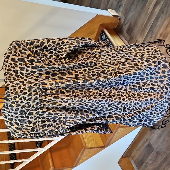 👚NOTATIONS ABSTRACT PRINT BLOUSE - Picture 8 of 9